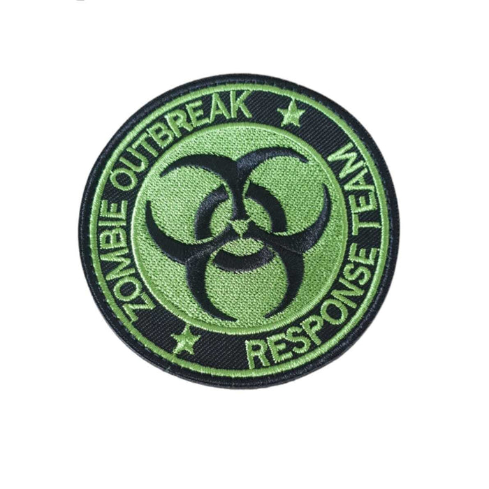 Zombie Outbreak 8cm Halloween Sew On Patches