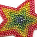 Flower & Star Multi-Coloured Rhinestone Iron-On Patches