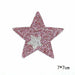 Star & Heart Rhinestone Iron-On Patches