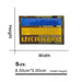 Ukraine Flag 8cm Embroidered Velcro/Iron-On Patch